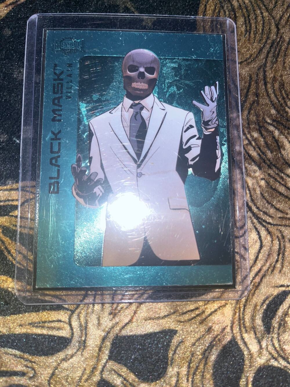 Black Mask #172 card Upper Deck's 2025 SkyBox Metal Universe Batman card set